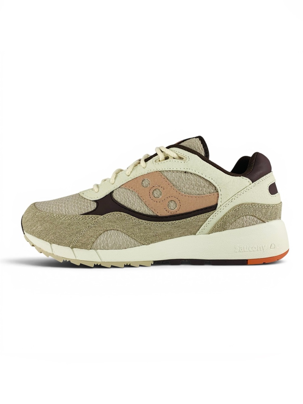 Saucony Shadow 6000 Vegan Beige Brown Men's Shoes Sneakers S70950-2